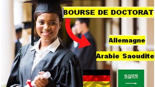 PROGRAMME DE BOURSE DE DOCTORAT EN ALLEMAGNE ET EN ARABIE SAOUDITE TOUT SAVOIR DE AZ👍😀 [upl. by Tnairb79]