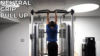 Neutral Grip Pull Up [upl. by Lothair]