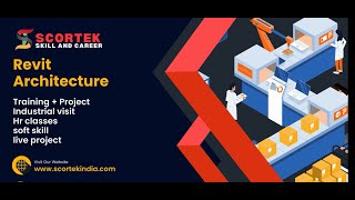 Revit Architecture Full Course By Scortek India Full Course With Projects Best Institute In Up [upl. by Mou]