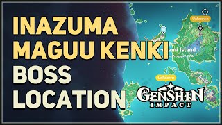 Inazuma Maguu Kenki Location Genshin Impact [upl. by Neroled]