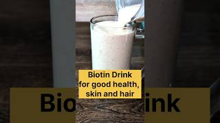 Biotin drink  Healthy drink for skin hair and good health shorts drinks energydrink [upl. by Hueston]