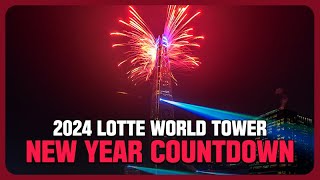 2024 LOTTE WORLD TOWER New Year COUNTDOWN [upl. by Gable375]