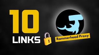 10 Rammerhead Proxy Links  Unblocked Websites for School 2024 [upl. by Feldt746]