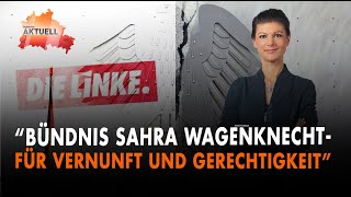 Wagenknecht stellt neue Partei vor [upl. by Aihsekat]