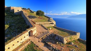 Palamidi castle Fortress Nafplio Greece [upl. by Asa]