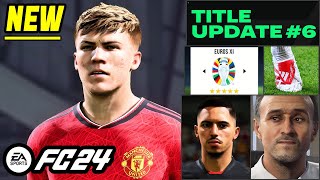 EA SPORTS FC 24 NEWS  NEW CONFIRMED Title Update 6  Real Faces amp Fixes ✅ [upl. by Eolhc]