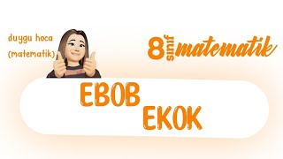 LGS 2025  Ebok  Ekok  8 sınıf Matematik [upl. by Robyn]