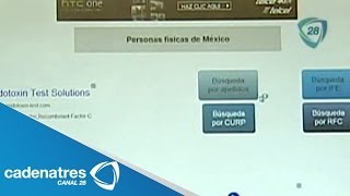 Sitio web ofrece datos confidenciales de mexicanos de forma gratuita [upl. by Elocal]