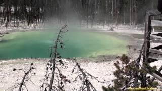 Geothermal Areas at Yellowstone National Park [upl. by Monafo614]