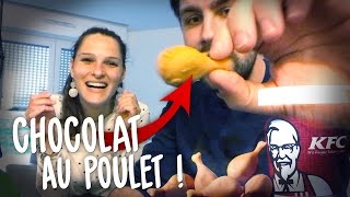 WTF  Un BUCKET de CHOCOLAT SAVEUR POULET par KFC [upl. by Madel221]