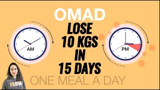 OMAD Diet Plan  Lose 10 Kg Diet  One Meal A Day Diet [upl. by Lleinnad]