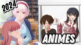 TOP 10 ROMANCE ANIME OF 2024  NEW AND RETURNING [upl. by Wernda]