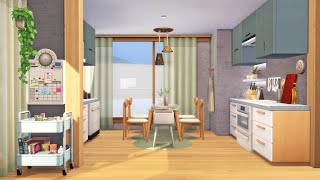 Pinecrest Apartment 404 🌿 Sims 4 Speed Build Stop Motion NO CC [upl. by Eselahs]