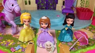 SOFIA THE FIRST and Friends Princess Toys Playset [upl. by Omik]