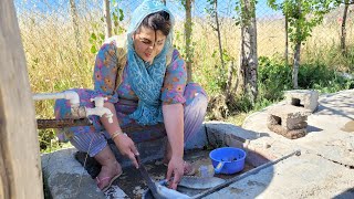 IRAN village life vlog  Lifestyle and traditional foods of the village of Iran [upl. by Navar]