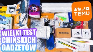 40 CHIŃSKICH GADŻETÓW Z TEMU  WIELKI TEST 😱😈 [upl. by Zipah]