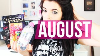 AUGUST FAVOURITES  Cherry Wallis [upl. by Niatsirt]