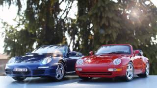 HD  118 Porsche 911 997 Carrera 4S Cabriolet  Norev [upl. by Aisyla]