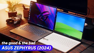 Asus Zephyrus G14 amp G16 2024 One Month Later the GOOD and the BAD [upl. by Stacey]