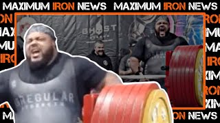 Julius Maddox  Bench Press  New World Record [upl. by Bertle]