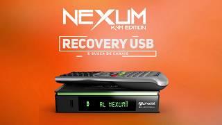 RECOVERY USB E BUSCA DE CANAIS  NEXUM [upl. by Airod]