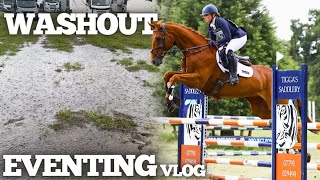 EVENTING IN SOGGY CONDITIONS at Catton Park  Donuts 4th Novice run  Eventing Vlog [upl. by Nilorac]