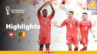 Embolo Delivers  Switzerland v Cameroon highlights  FIFA World Cup Qatar 2022 [upl. by Stefano]