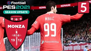 NON POSSIAMO SBAGLIARE ► CARRIERA ALLENATORE MONZA ★ PES 2021 Gameplay ITA 5 [upl. by Hawger]