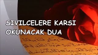 SIVILCELERE KARSI OKUNACAK DUA [upl. by Dnaloy]