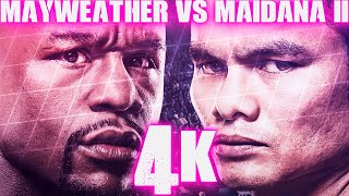 Floyd Mayweather Jr vs Marcos Maidana II Highlights 4K [upl. by Hsejar694]