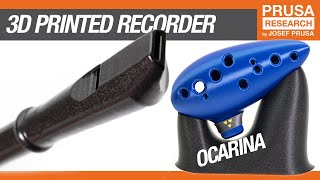 3D print a Recorder an Ocarina or a Kazoo  print a musical instrument [upl. by Lemrej]