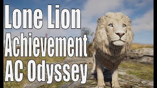 Lone Lion Achievement  Assassins Creed Odyssey DLC [upl. by Eniawtna]