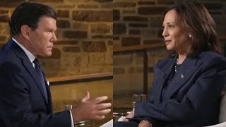 ‘Tried to move the goal posts’ Kamala Harris’ disastrous Fox News interview [upl. by Aggri]