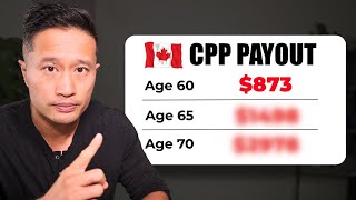 Average CPP Benefits at 60 65 and 70 How Much Will You Get [upl. by Olrac973]