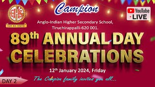 Campion  89th Annual Day Celebrations  12th January 2024  430 pm [upl. by Lula]