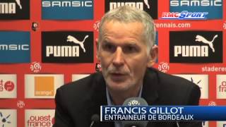 Ligue1  Les réactions de F Antonetti et F Gillot après Rennes  Bordeaux [upl. by Kristof]