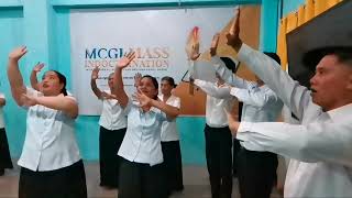 Bangon Lumiwanag MCGI Song by Daang Hari Navotas Choir [upl. by Aicittel]