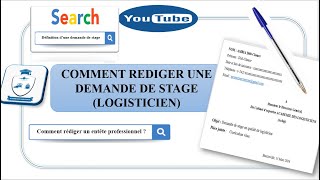 COMMENT REDIGER UNE DEMANDE DE STAGE OU DEMPLOI CAPTIVANTE [upl. by Dihaz471]