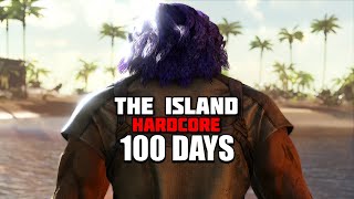 I Survived 100 Days of Twisted Hardcore ARK Island Edition [upl. by Neeneg]