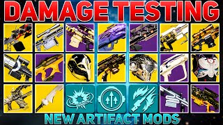 What Is The BEST DPS For Echoes Act 2 Damage Testing  Destiny 2 The Final Shape [upl. by Archibaldo]