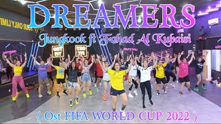 DREAMERS  JUNGKOOK FT FAHAD AL KUBAISI OST FIFA WORLD CUP 2022  RM CHOREO ZUMBA amp DANCE WORKOUT [upl. by Mali825]