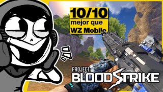 Probé Project BloodStrike y me gustó más que COD Mobile [upl. by Allegra266]