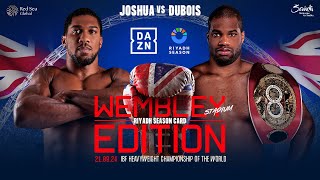 RIYADH SEASON CARD  WEMBLEY STADIUM EDITION ANTHONY JOSHUA vs DANIEL DUBOIS PRESS CONFERENCE [upl. by Oned]