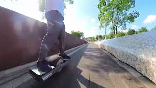 How is the Gosmilo X5gosmilo vesc skate skateboard skateboarding onewheel electricskateboard [upl. by Yenhoj661]