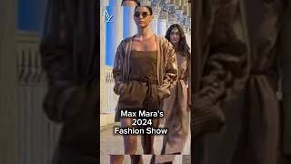 Max Mara’s Fashion Show 2024 shorts HauteCoutureWeek fashion design women hautecouture [upl. by Nodababus492]