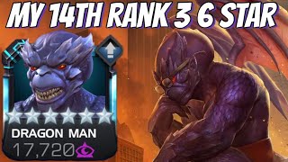 6 Star Rank 3 DRAGON MAN Rank Up amp Gameplay  10 ENDGAME BOSSES ULTIMATE SHOWCASE [upl. by Bechler240]