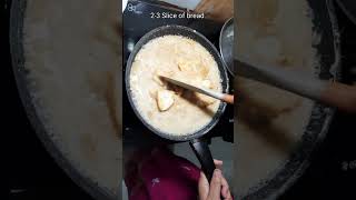 Bread Suji Halwa Recipe  Easy and Quick Suji Halwa Recipe shorts  halwa [upl. by Savill]