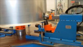 Flanging punching machine SMM 1600 [upl. by Nirraj]