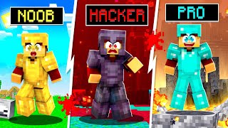 NOOB VS PRO VS HACKER KÖY SAVUNMASI  Minecraft [upl. by Hollingsworth340]