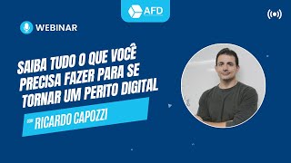 Saiba tudo o que você precisa fazer para se tornar um Perito Digital Com o Prof Ricardo Capozzi [upl. by Lehsar82]